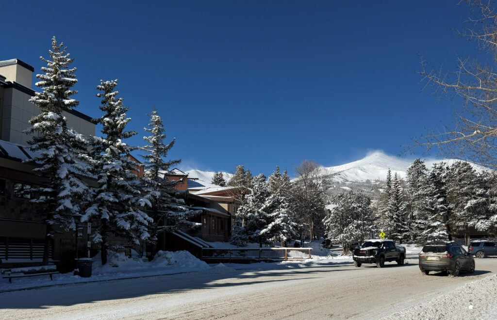 Winter Scene in Breckenridge
